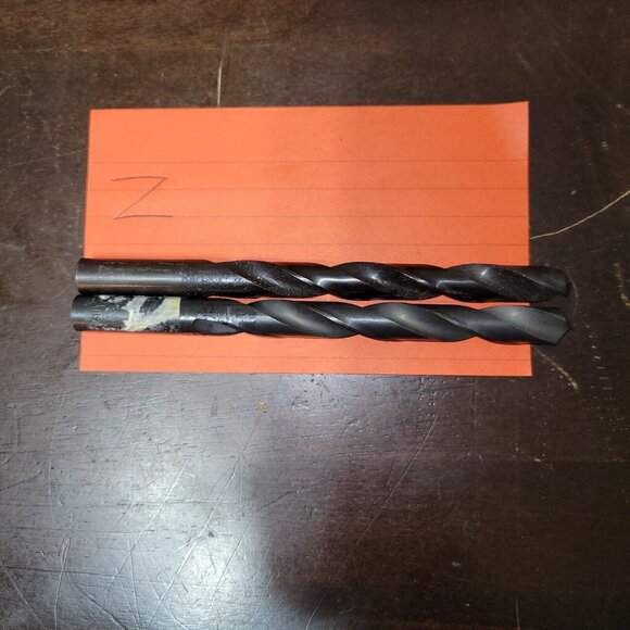 40+ Lot HSS HS Drill Bits High Speed Steel Mix Size Black Oxide Silver New Used - Picture 3 of 9